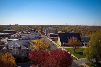 Aerial View of Fulton